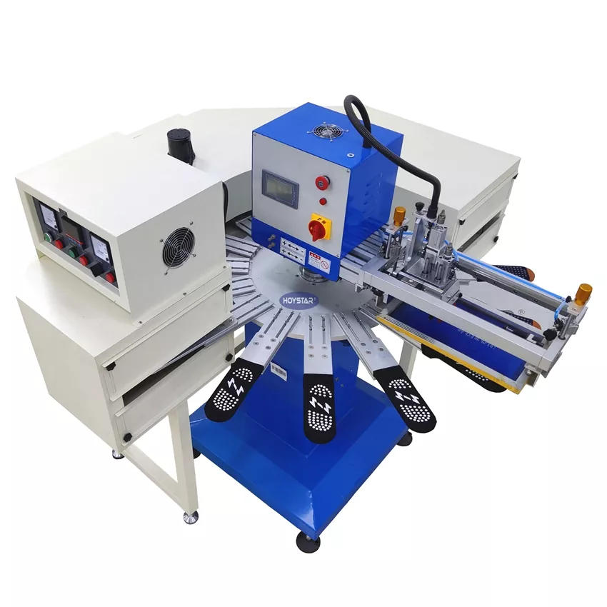 Mașină de imprimat serigrafiat șosete de dimensiuni mari